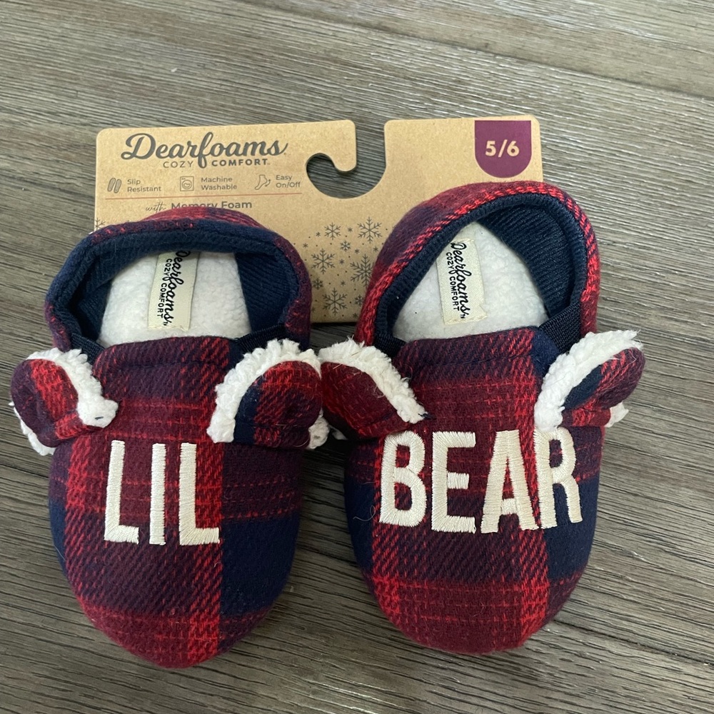 Dear Foams Lil Bear Slippers‎ 5/6